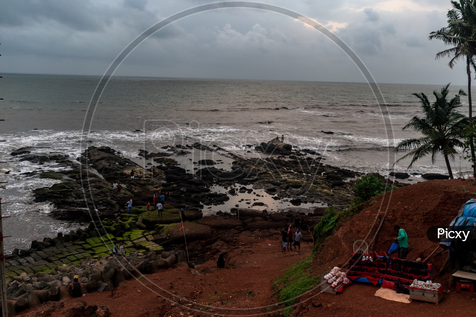 Anjuna beach, Goa.