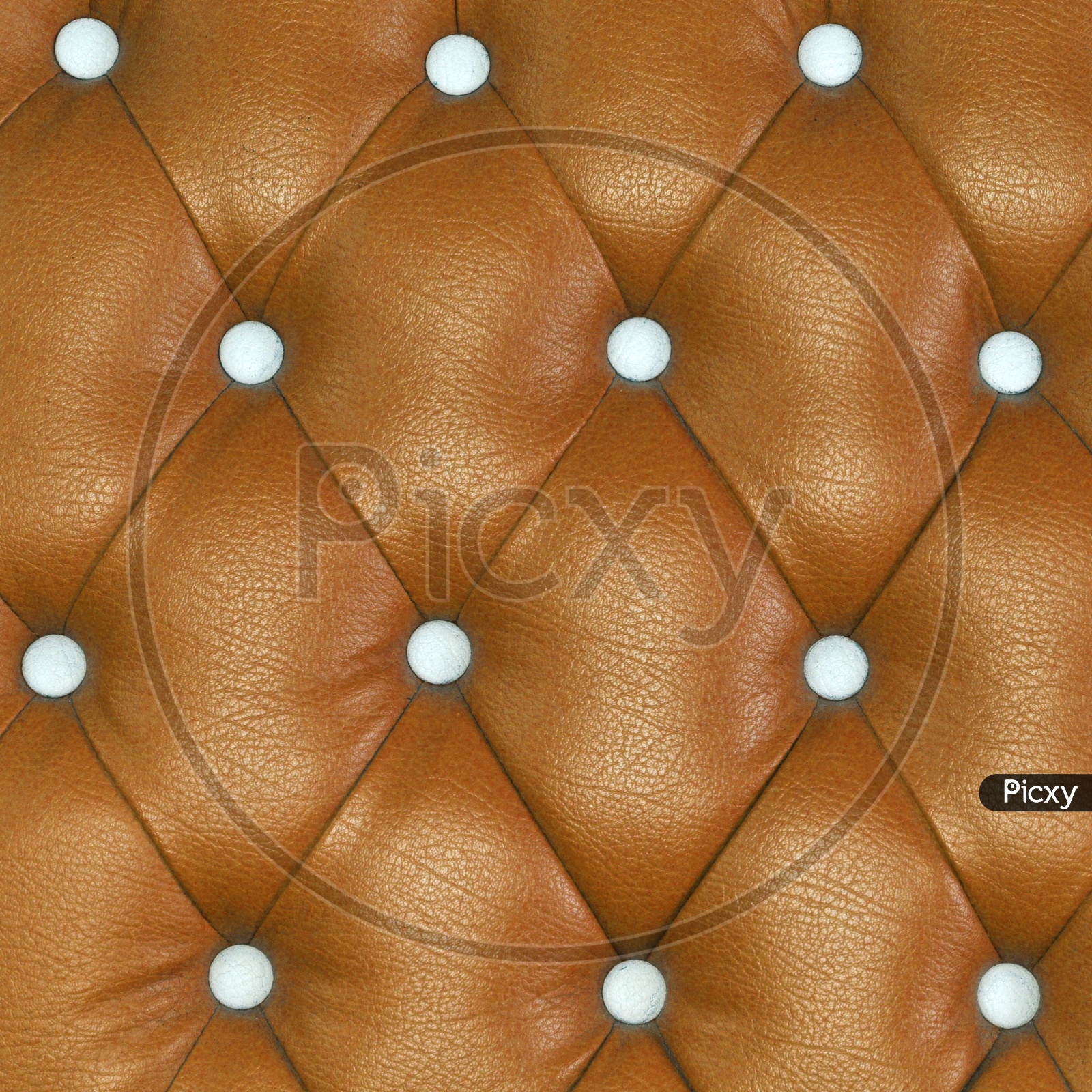 Texture of brown leather of sofa background