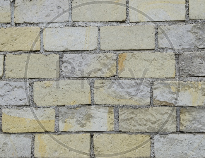Brick wall pattern of Thailand