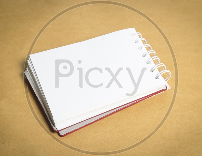A pocket notebook