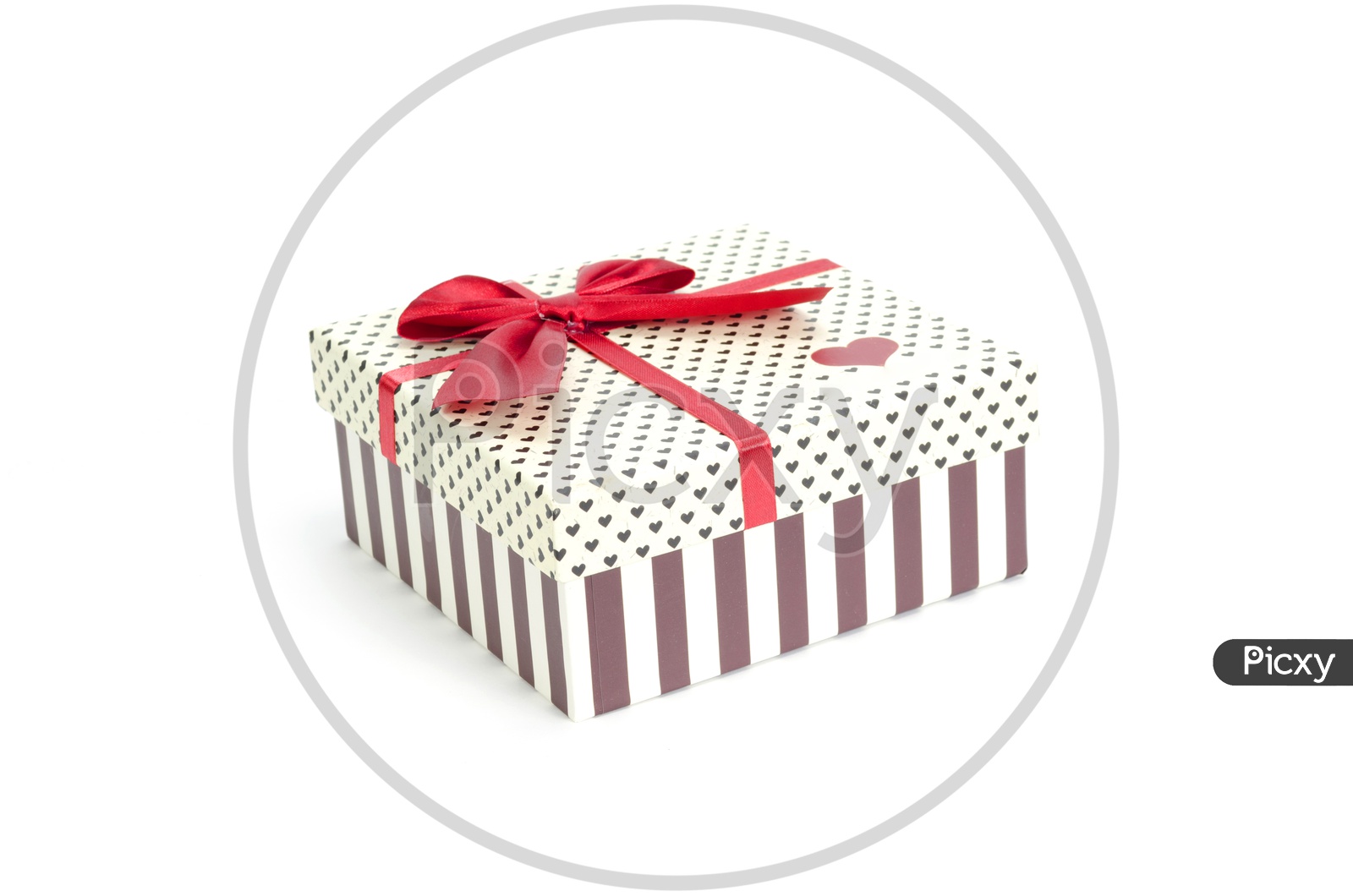 A Polka dot Gift box