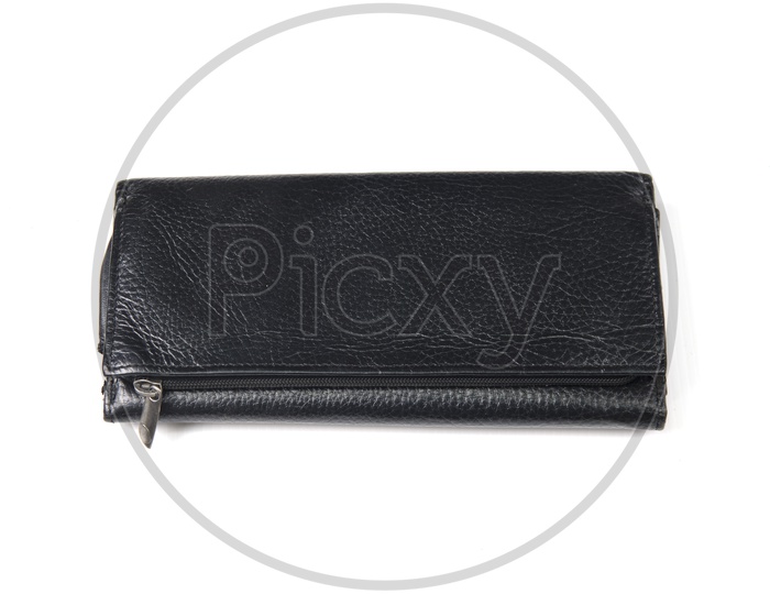 A Black Gents Card Pouch