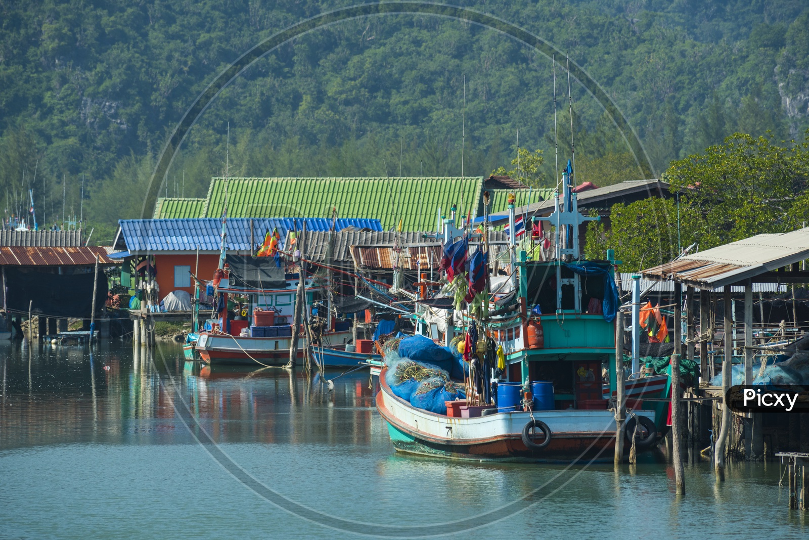 Thailand fishing boats