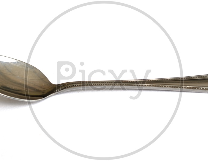 A Stainless Steel Spoon