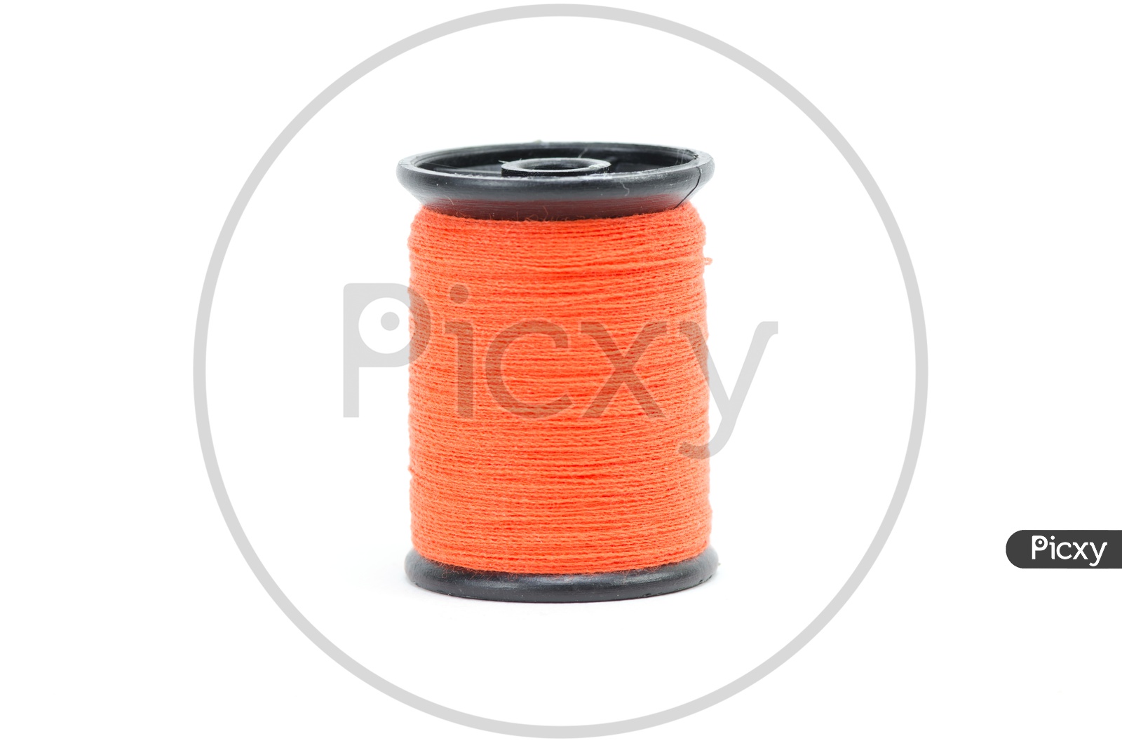 Colourful Sewing Thread Roll  Isolated Over an White Background