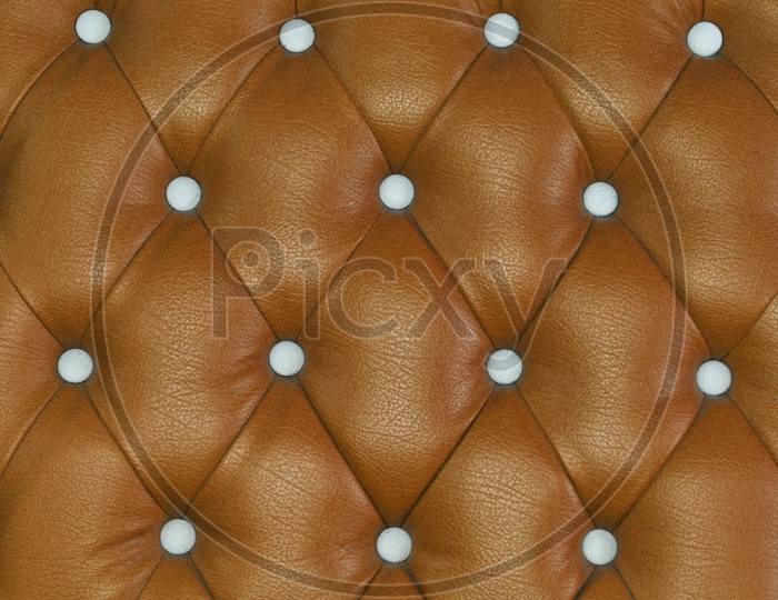 Texture of brown sofa