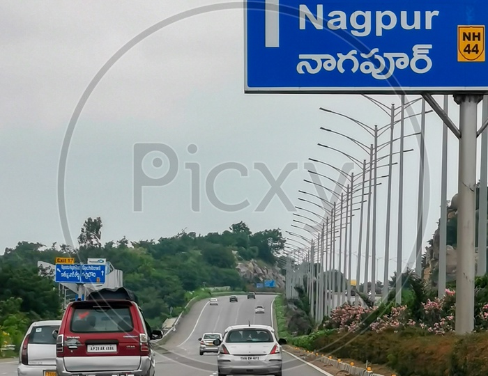 Nagpur And Mumbai Highway In Hyderabad