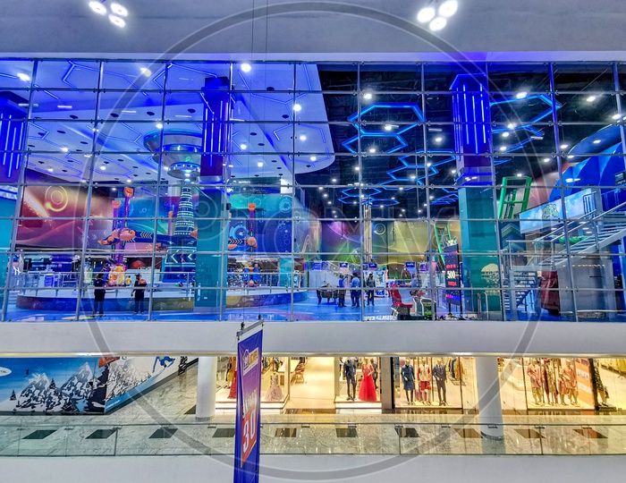 Shopping Mall With Clothing Outlets At AMB Mall Hyderabad
