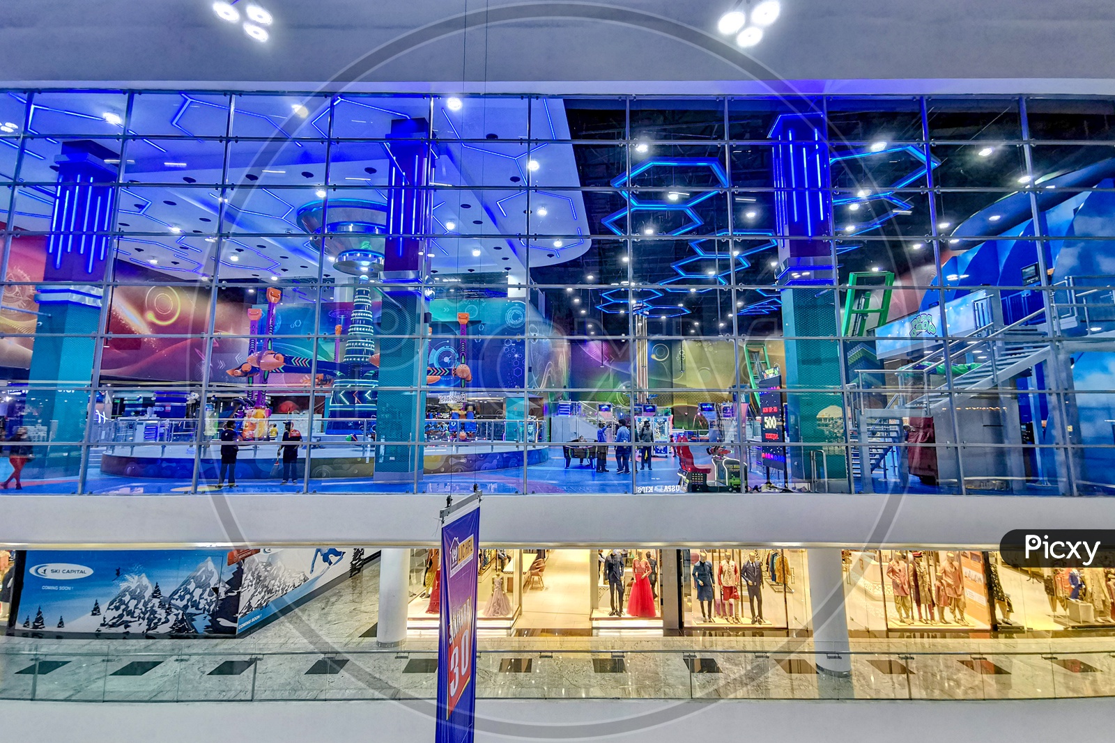Shopping Mall With Clothing Outlets At AMB Mall Hyderabad