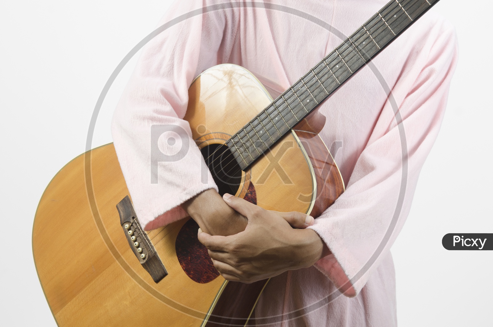 A Musician with guitar