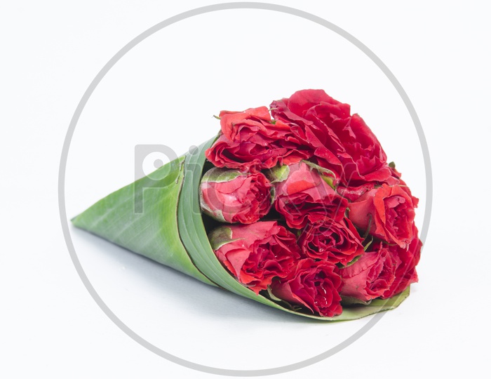 A Red Rose flower bouquet