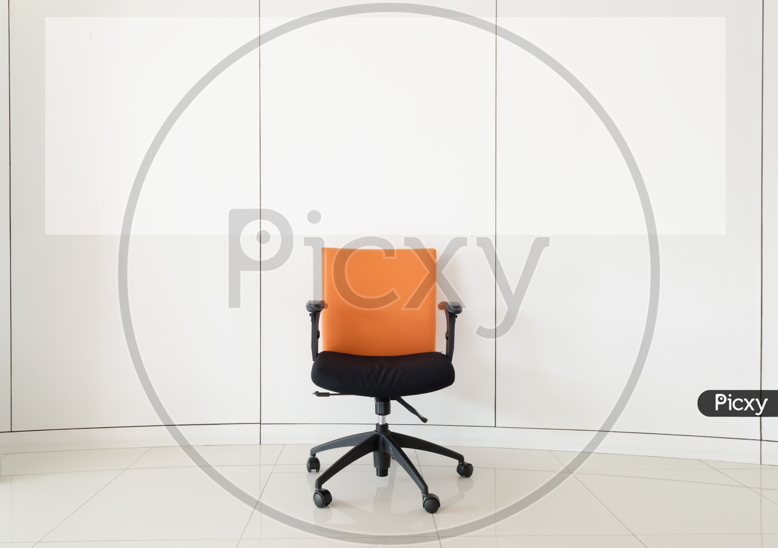 A Single chair in the office