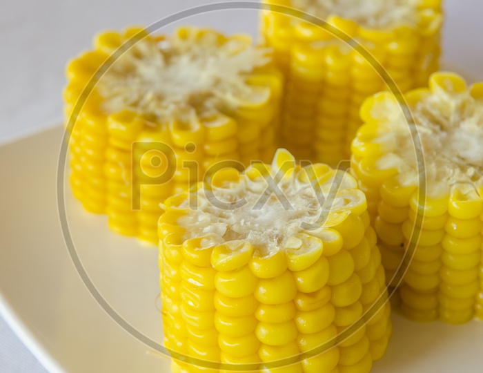 Thai Corn in a plate