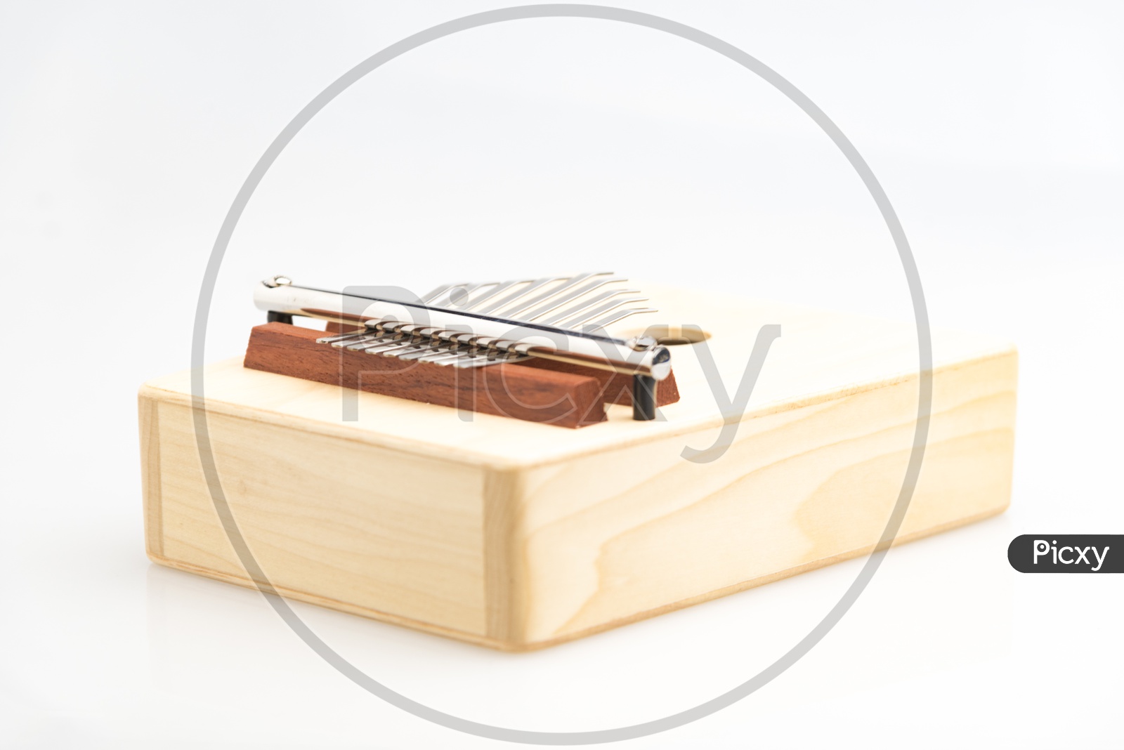 A Wooden ethnic African instrument Kalimba