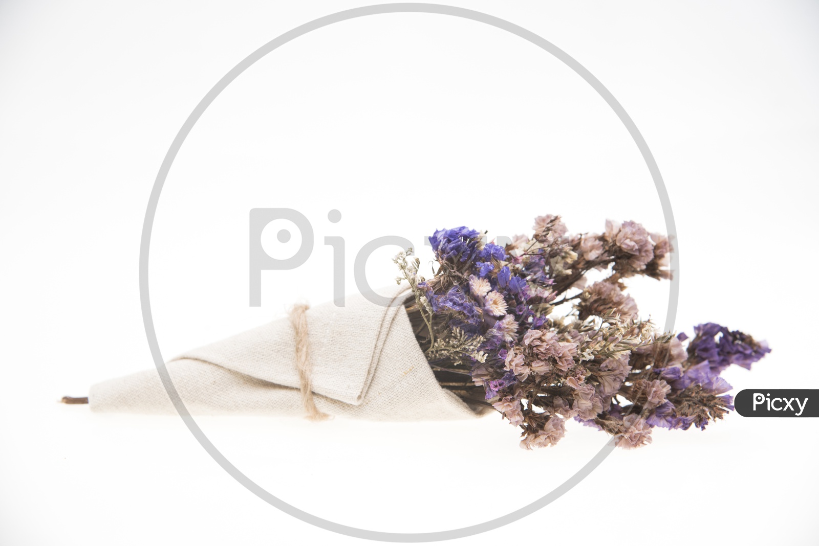 Vintage purple flower bouquet