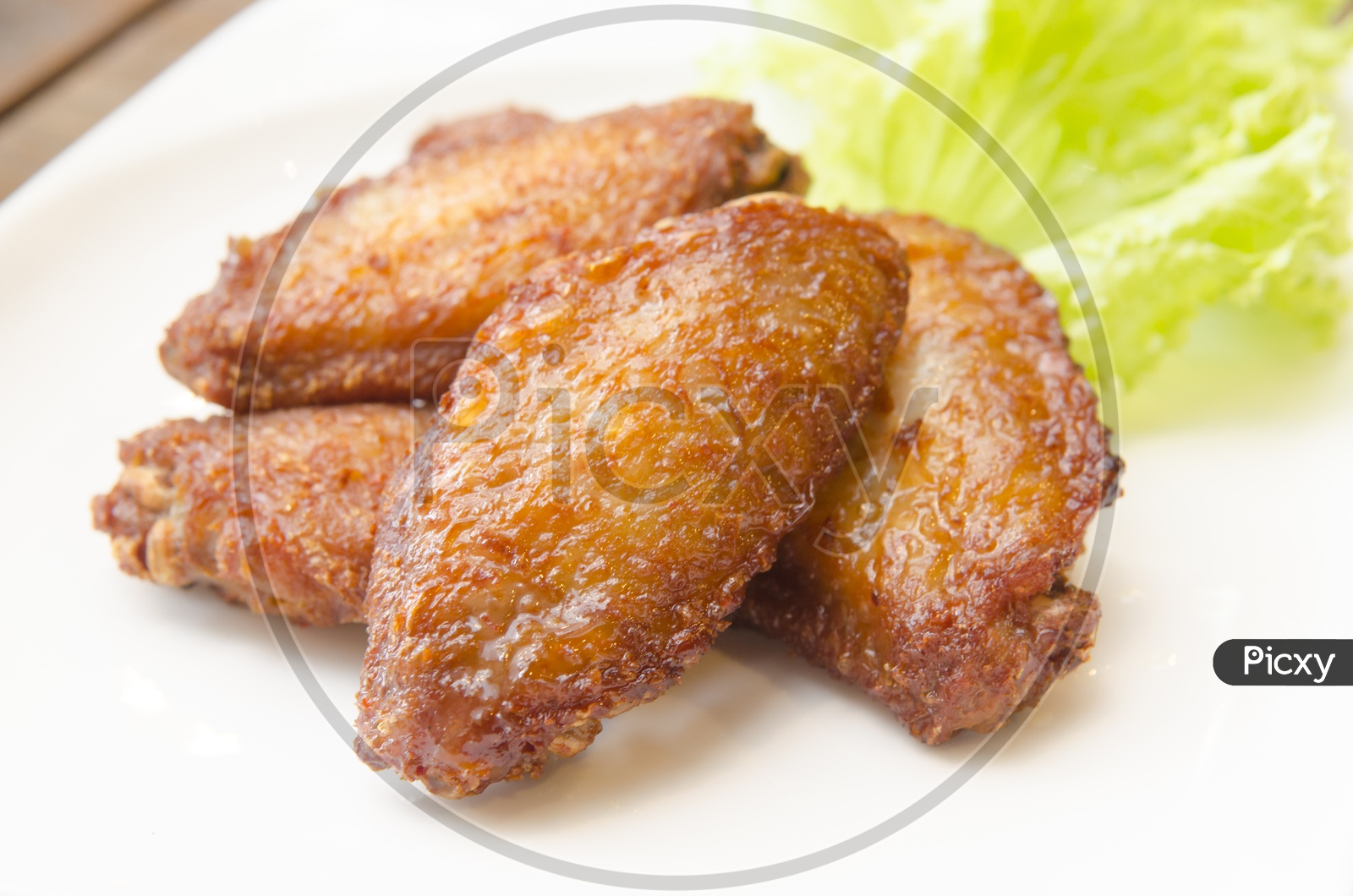 BBQ chicken wings of Thai Restaurant