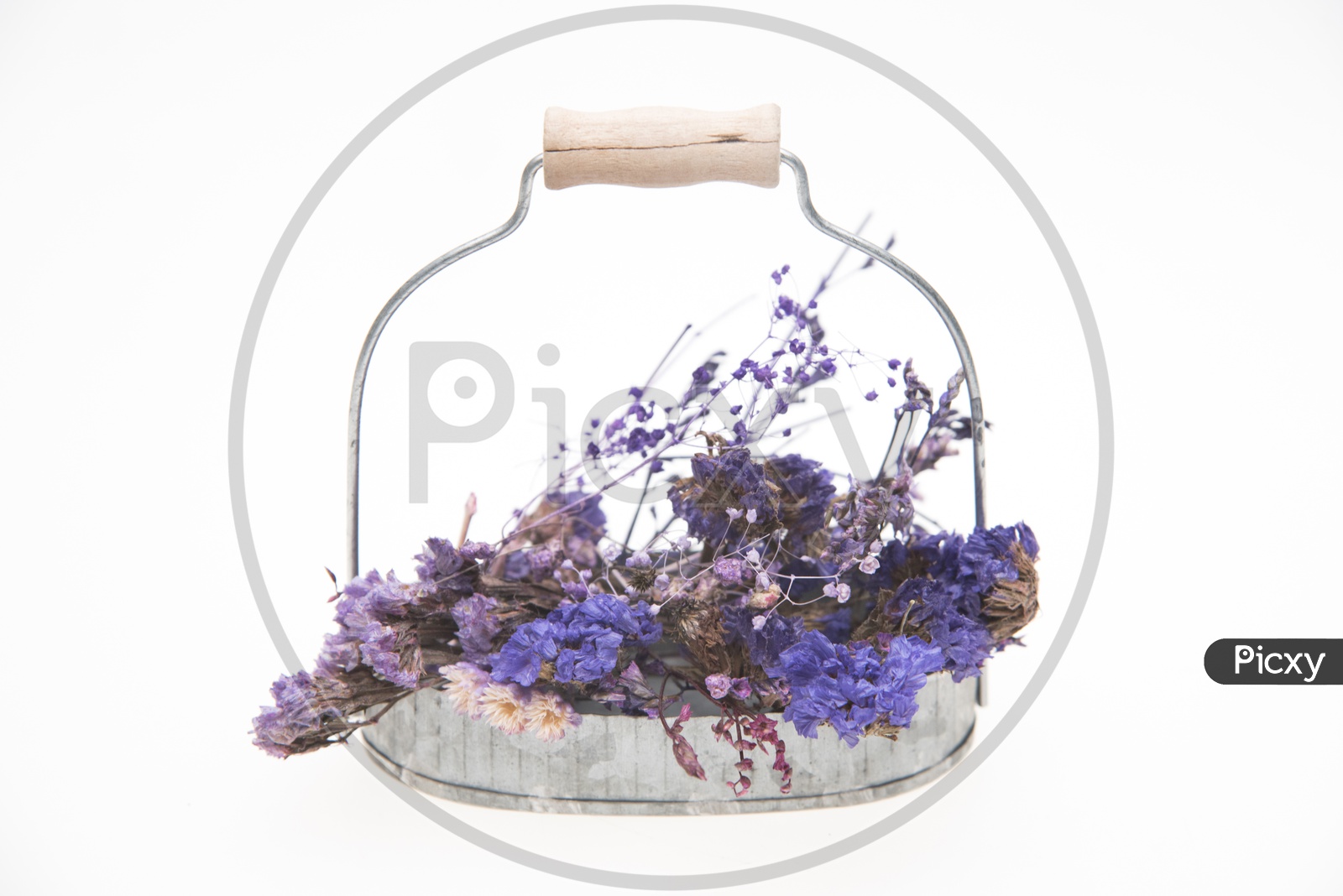 Vintage purple flowers