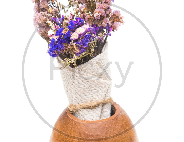 A natural vintage flower bouquet
