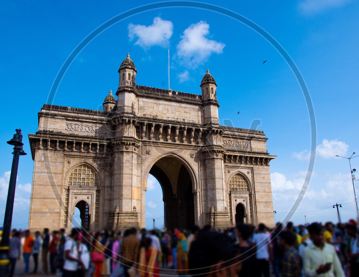Gateway of India In Mumbai , India. Indian tourist attraction. Mumbai tourist place.