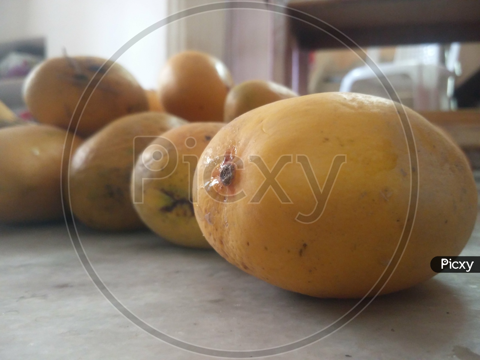 Closeup Shot of Mangoes