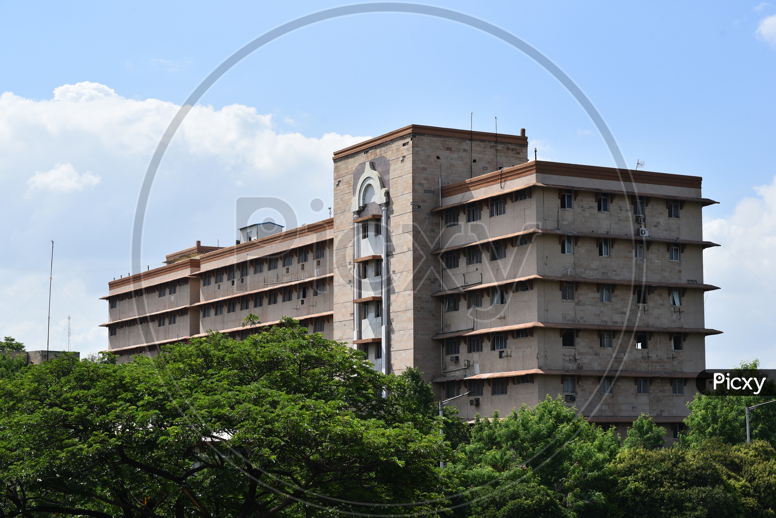 Telangana Secretariat Building  in Hyderabad
