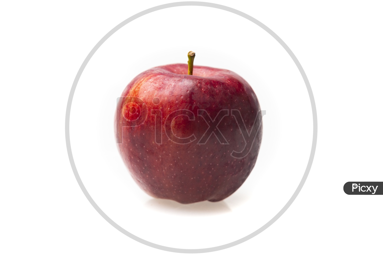 Red Apple Isolated on White Background