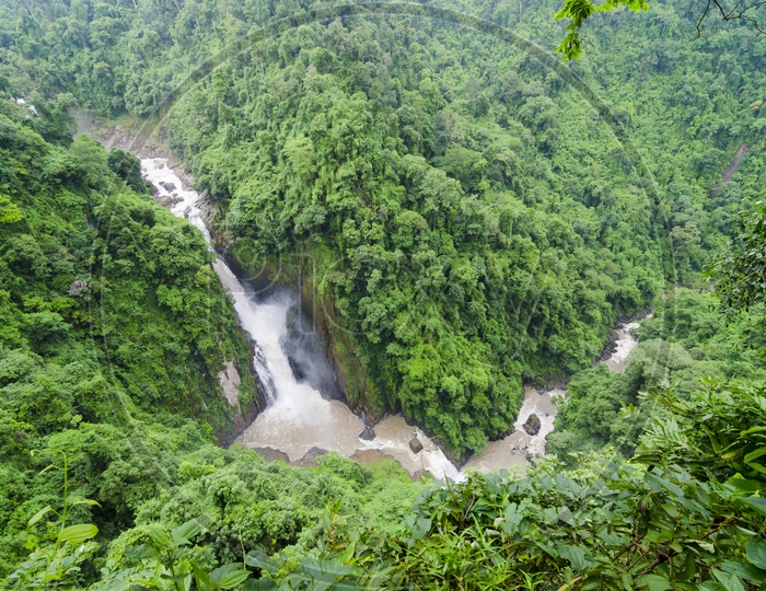 Beautiful  Haew Narok Waterfall in Khao Yai National Park