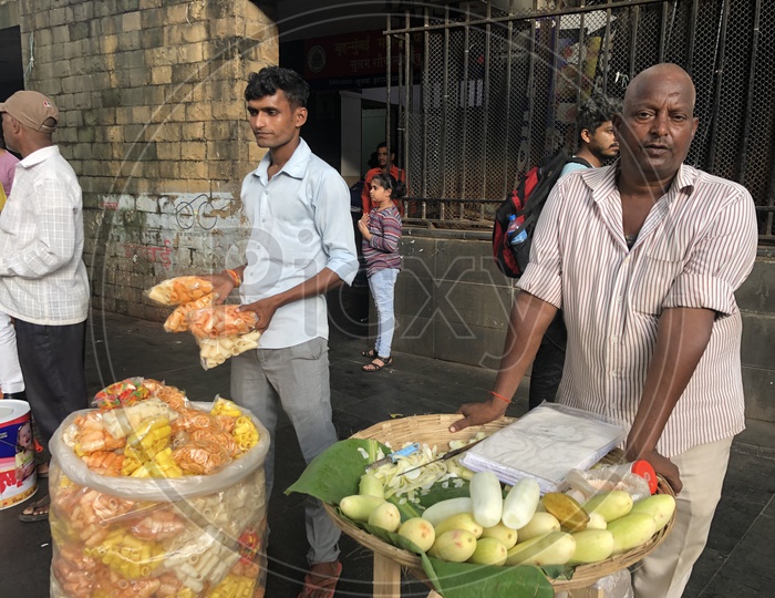 Street Food Vendors in Mumbai Streets