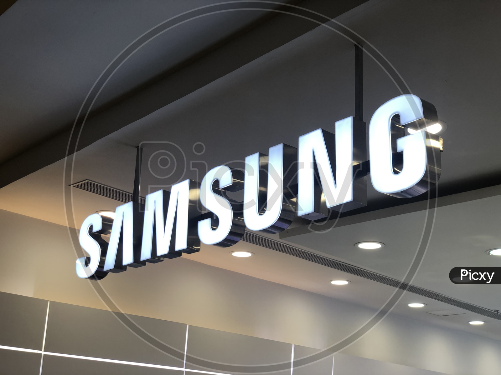 Samsung Name Board   on Outlet  Or Store