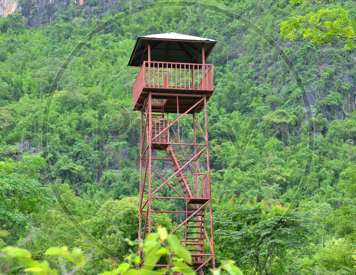 A Tower amidst the wildlife in Thailand