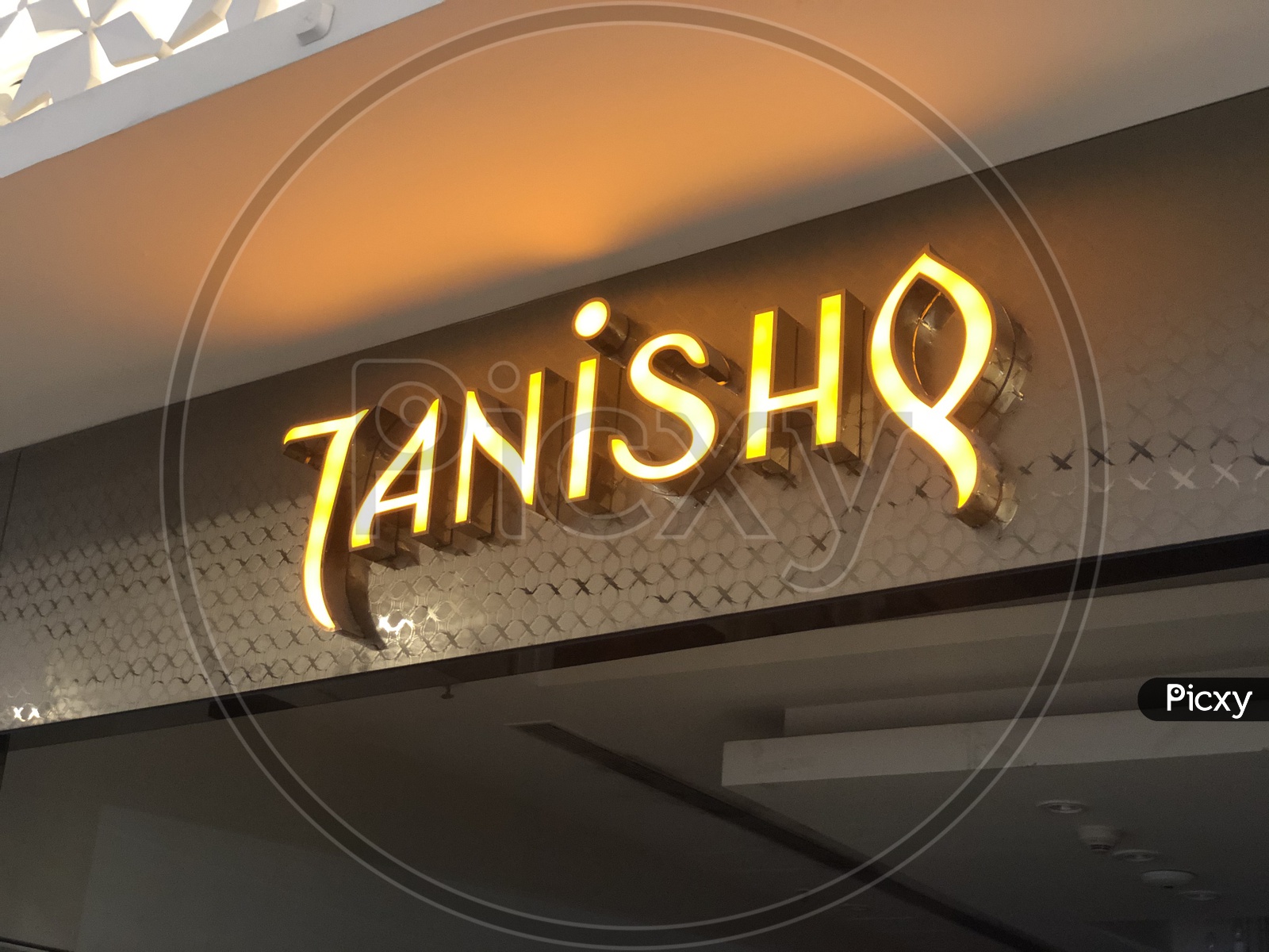 Tanishq Gold  Shop Name Board