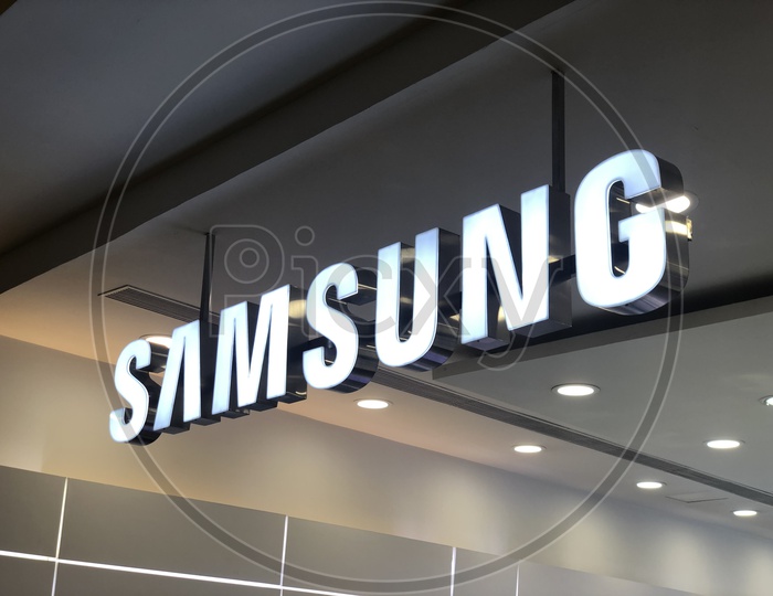 Samsung Name Board   on Outlet  Or Store