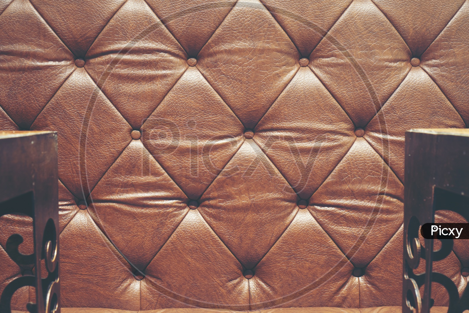 abstract texture background of Luxury leather sofa