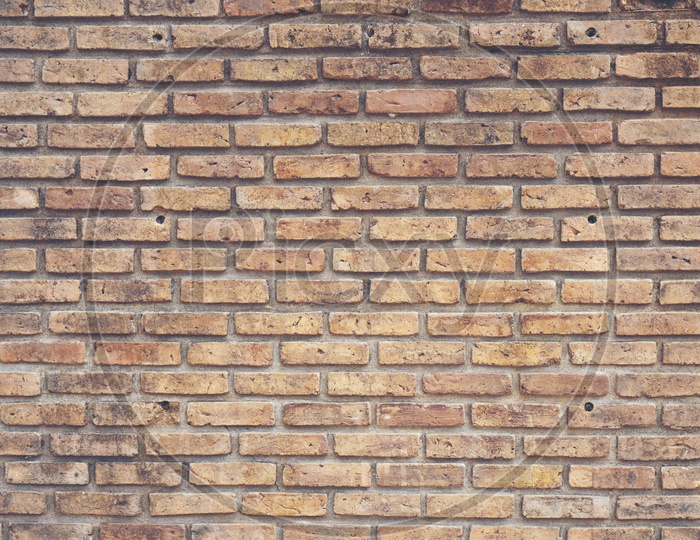 Texture and Patterns Of a Old Brick Wall