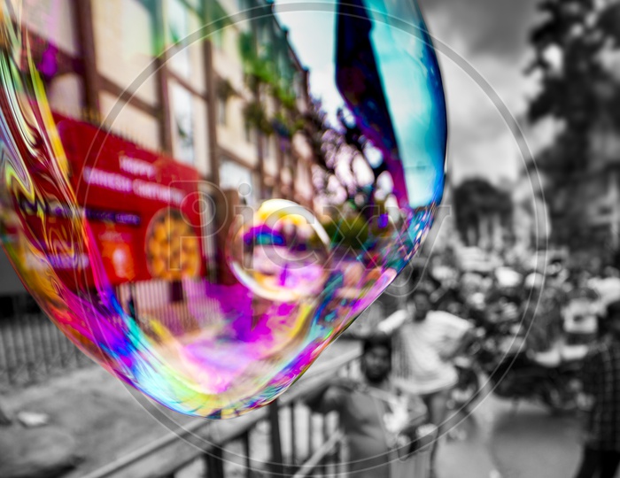 colours in the bubble