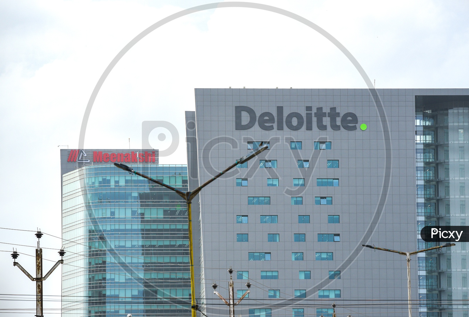 Deloitte And meenakshi  Corporate office Facade View