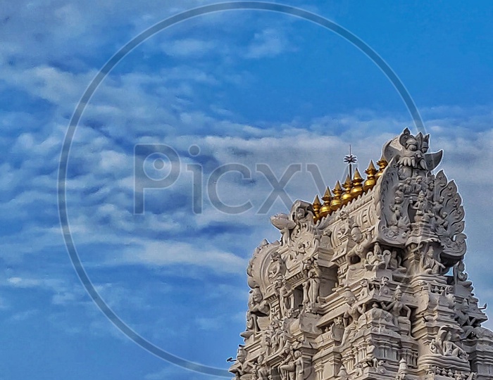 Gopuram of the tirumala temple