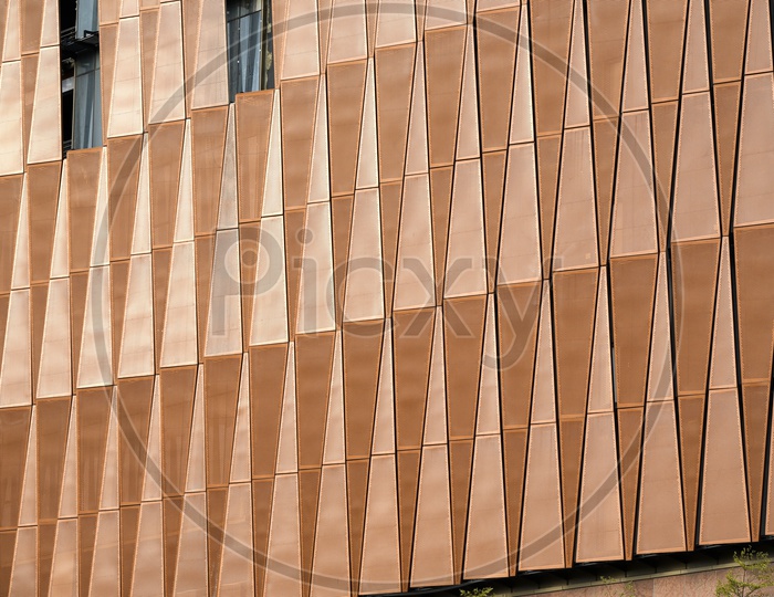 Patterns Of The Sky View  Corporate Building Facade