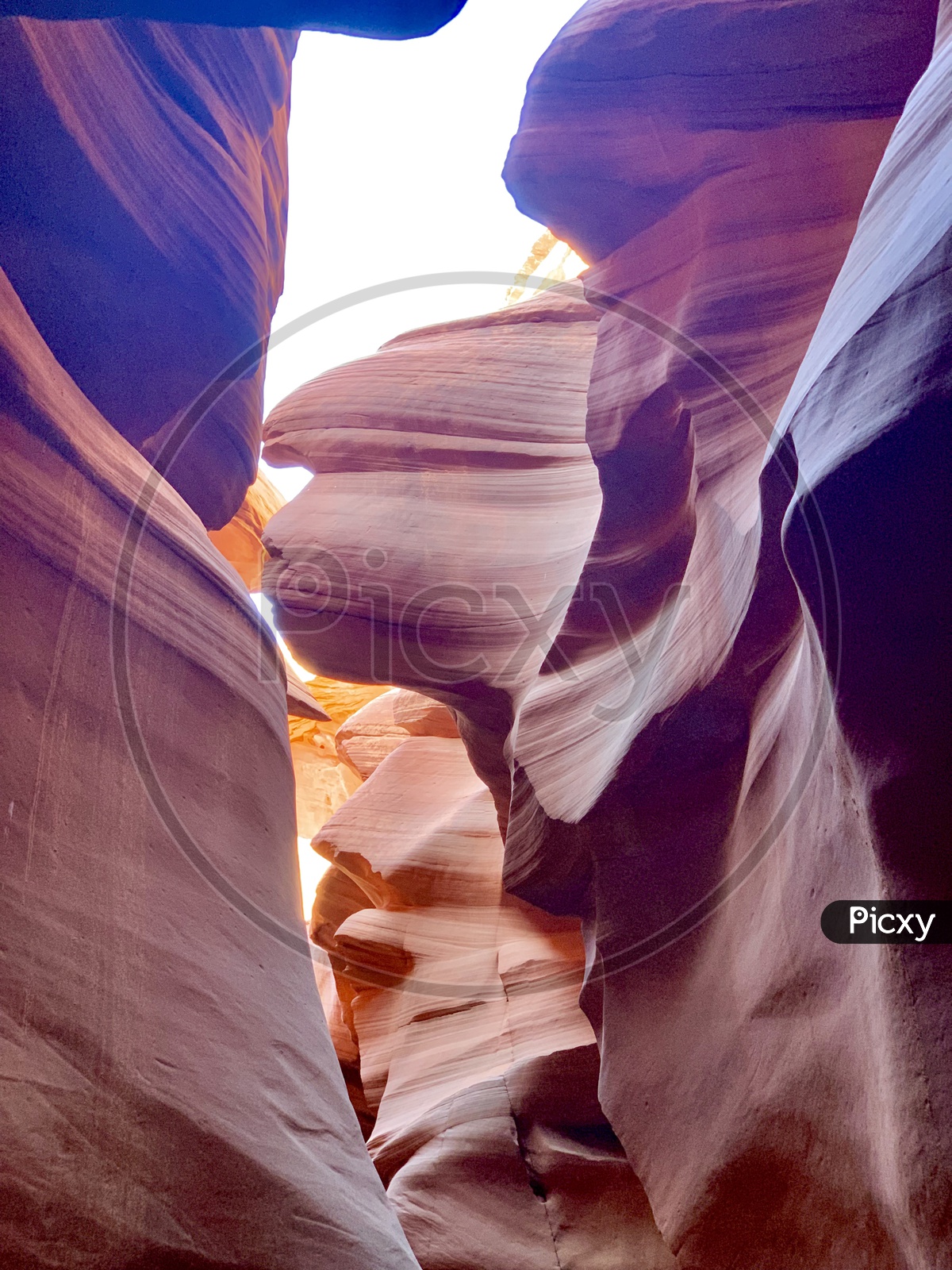 Lower Antelope Canyons resembling Trump's Face