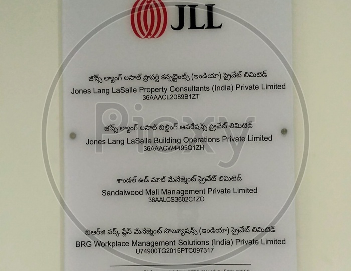 JLL Hyderabad or Jones Lang LaSalle Property Consultants (India) Private Limited