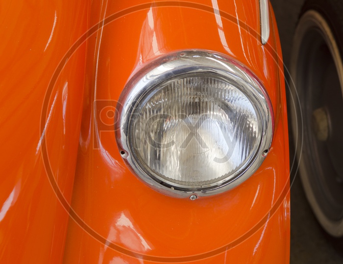 Vintage Car Head Light