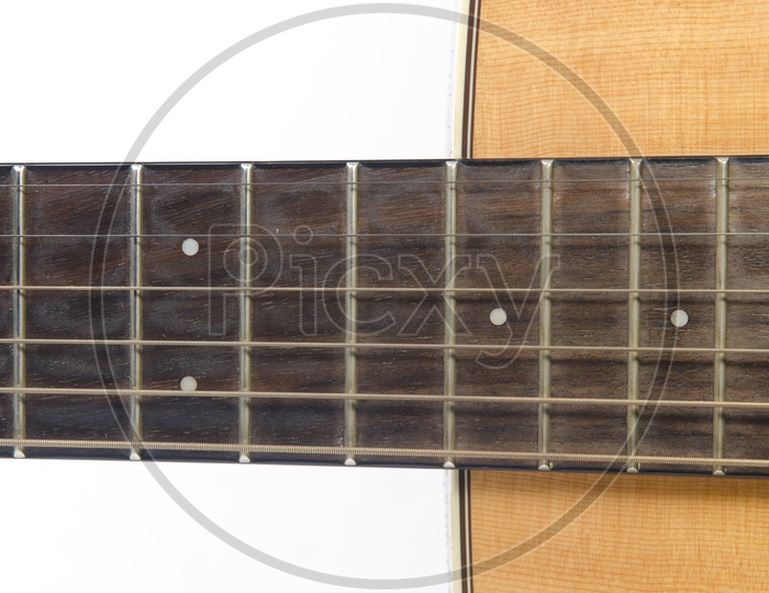 Guitar Strings Closeup