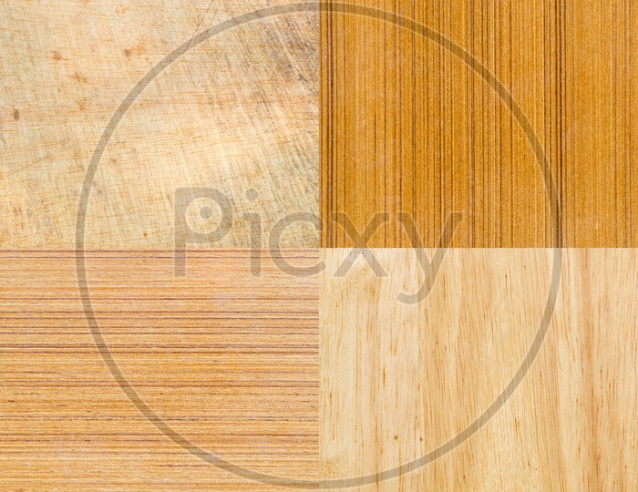Wooden Panels Arranged  As a Abstract Background