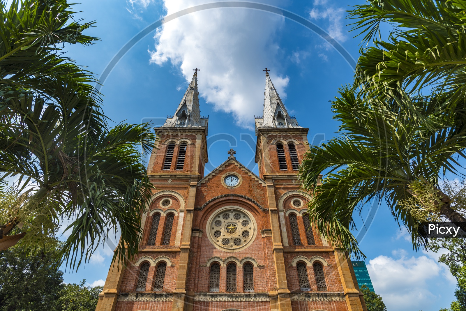 Norte-Dame Cathedral Basilica Of  Saigon Church in Vietnam