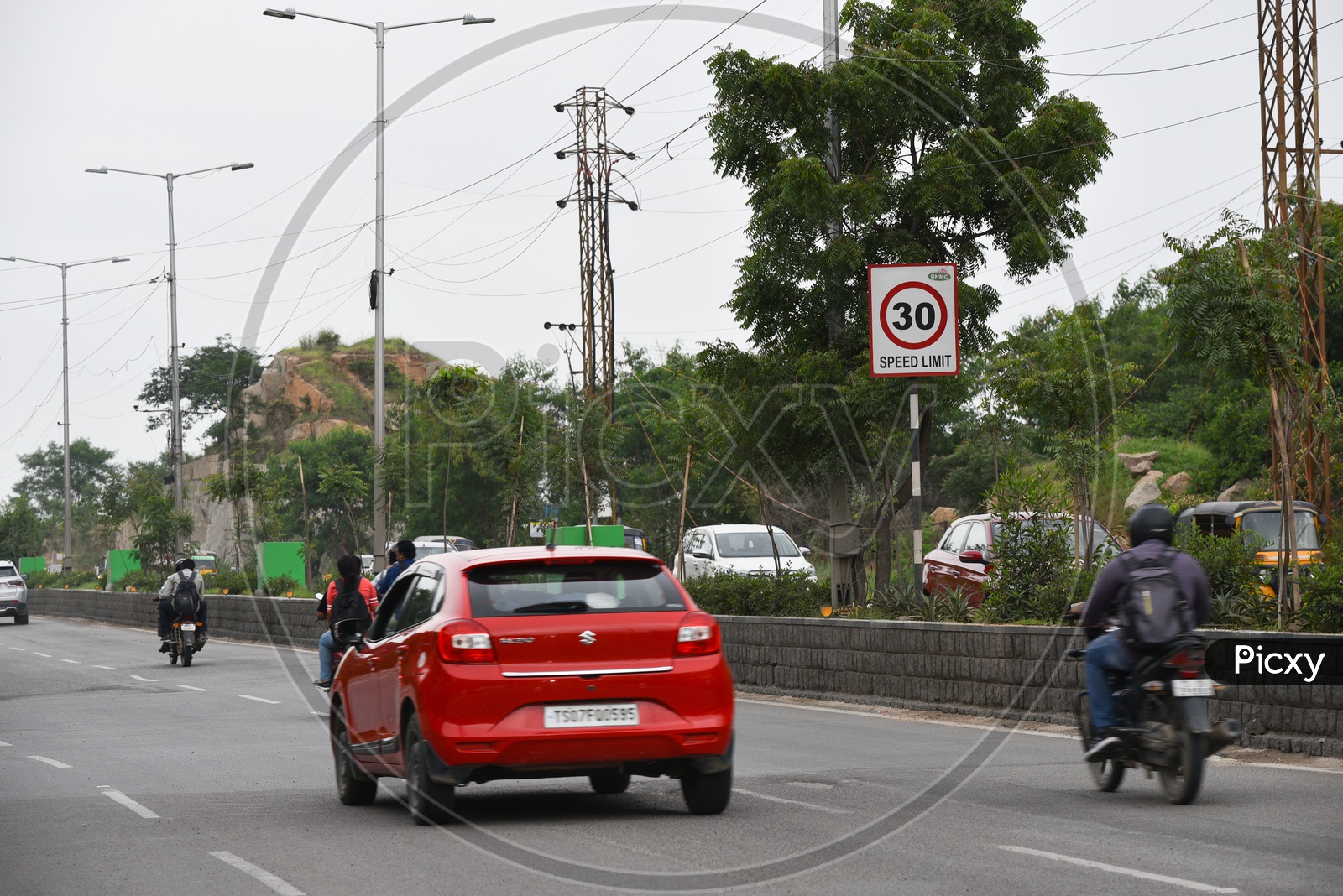 Speed Limit Boards on City Roads