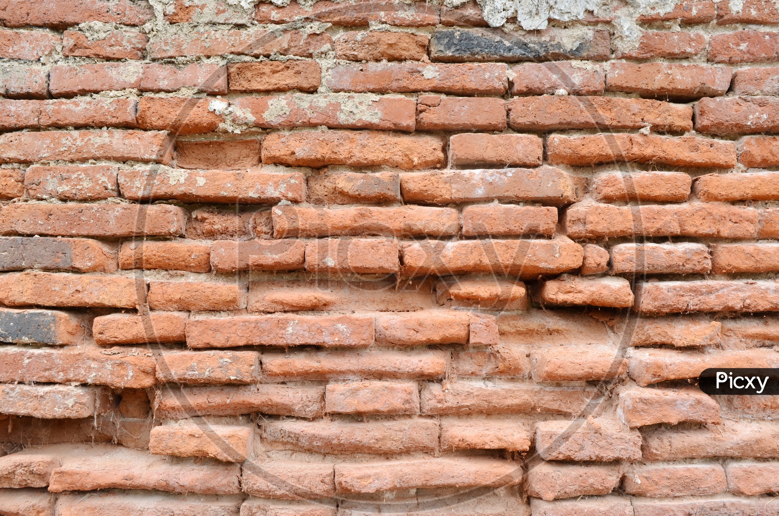 Old Ruins of Brick Wall