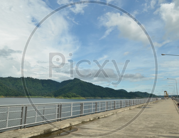 Prakarnchon Khun Dan Dam  Or reservoir