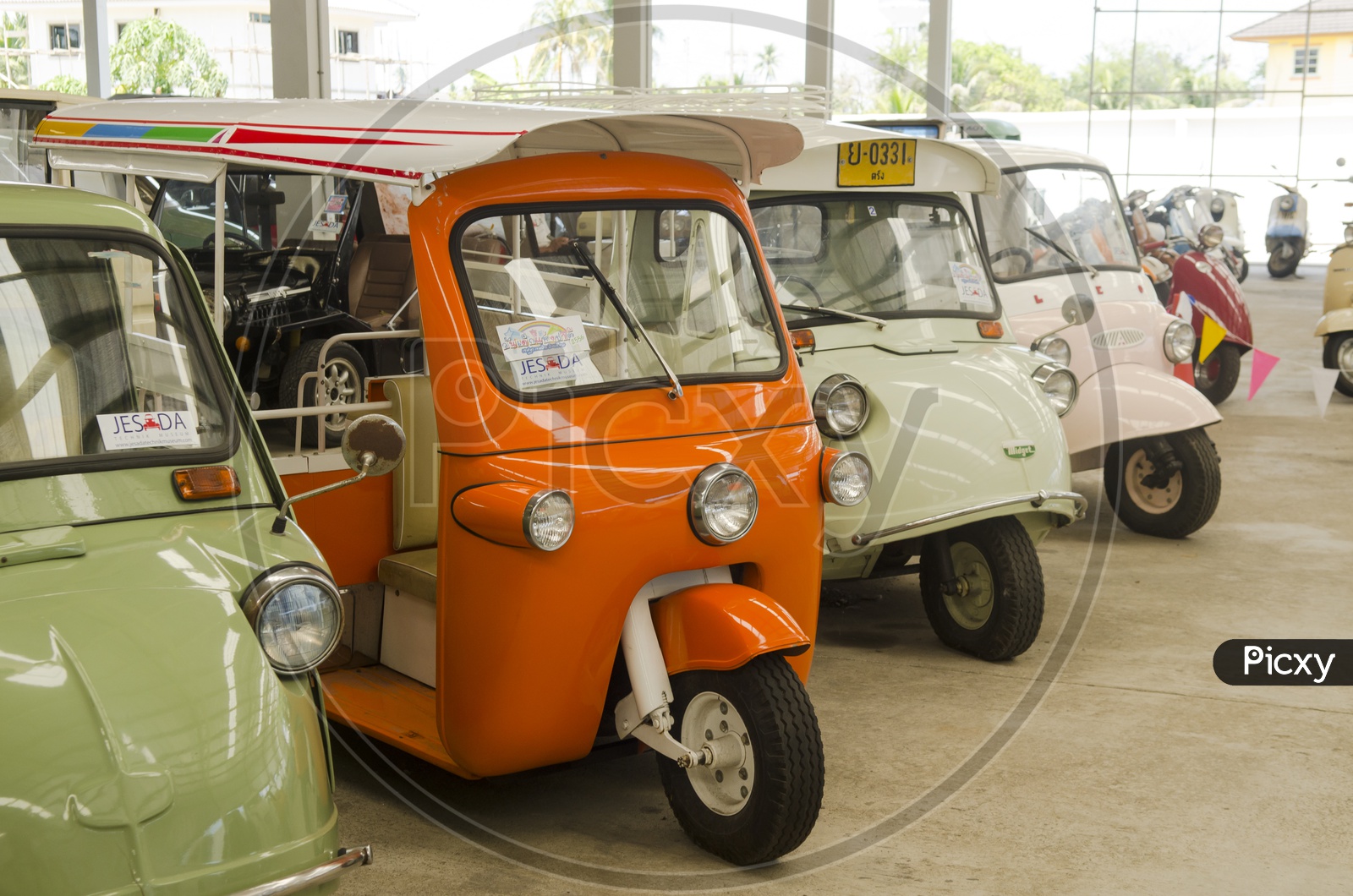Tuk- Tuk Auto In Vintage Expo
