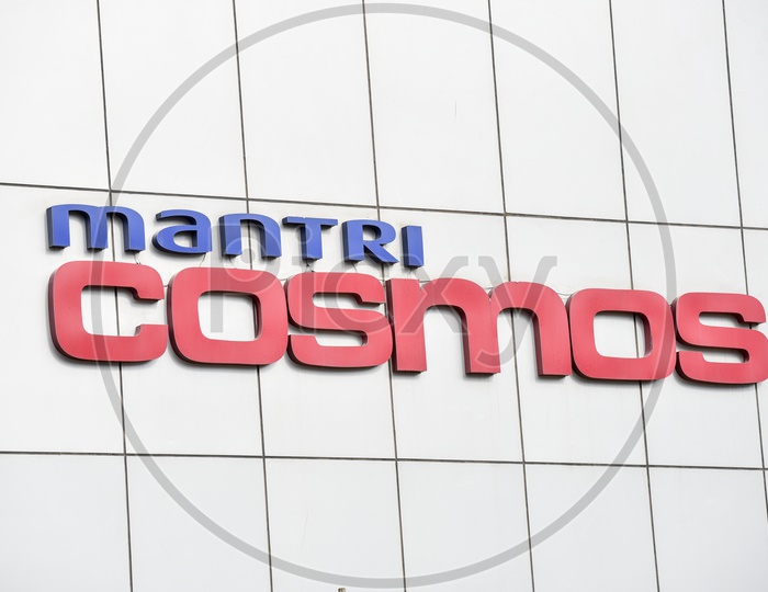Mantri Cosmos  Corporate Company Name on Building Facade