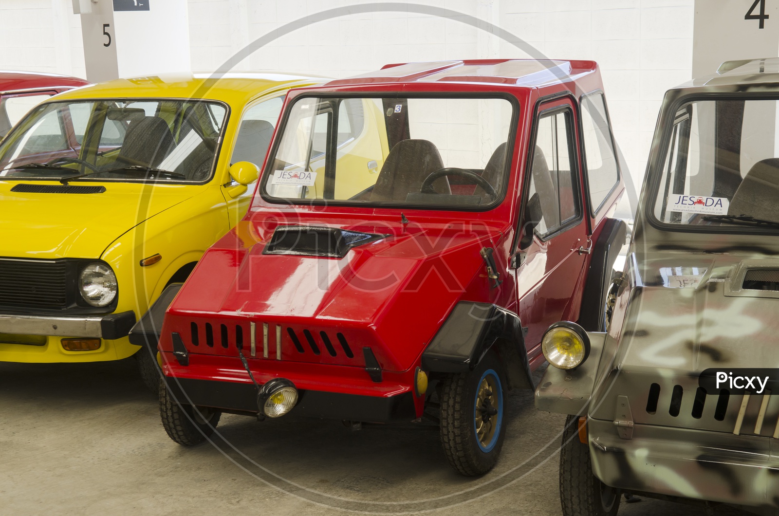 Old Vintage car In Car Expo